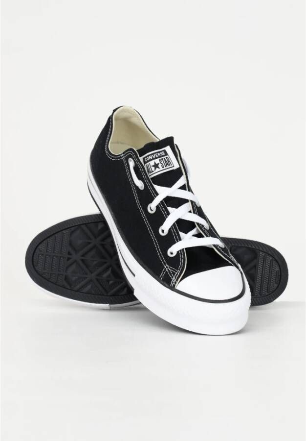 Converse Verhoog je stijl met zwarte platform casual sneakers voor vrouwen Zwart Dames