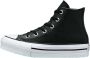 Converse Hoge Sneakers Chuck Taylor All Star Eva Lift Leather Foundation Hi - Thumbnail 3