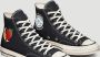 Converse Strawberry Moon Chuck 70 Sneakers Zwart Unisex - Thumbnail 2