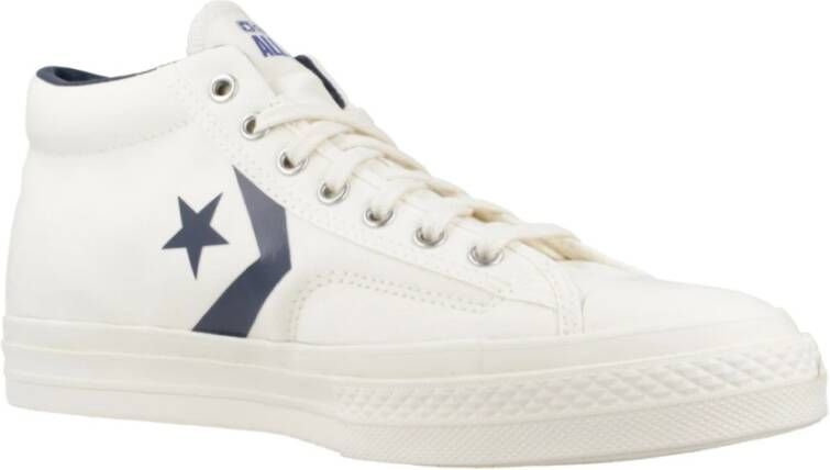 Converse Star Player Mid Sneakers White Heren