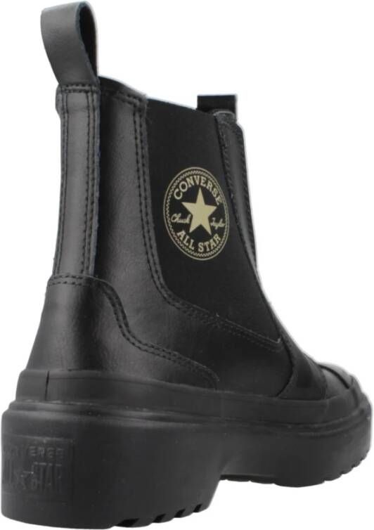 Converse Stijlvolle Chelsea Boots Lugge Model Black Dames