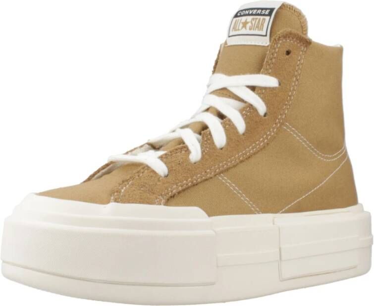 Converse Stijlvolle Cruise Hi Top Sneakers Brown Dames