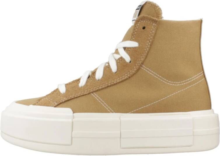 Converse Stijlvolle Cruise Hi Top Sneakers Brown Dames