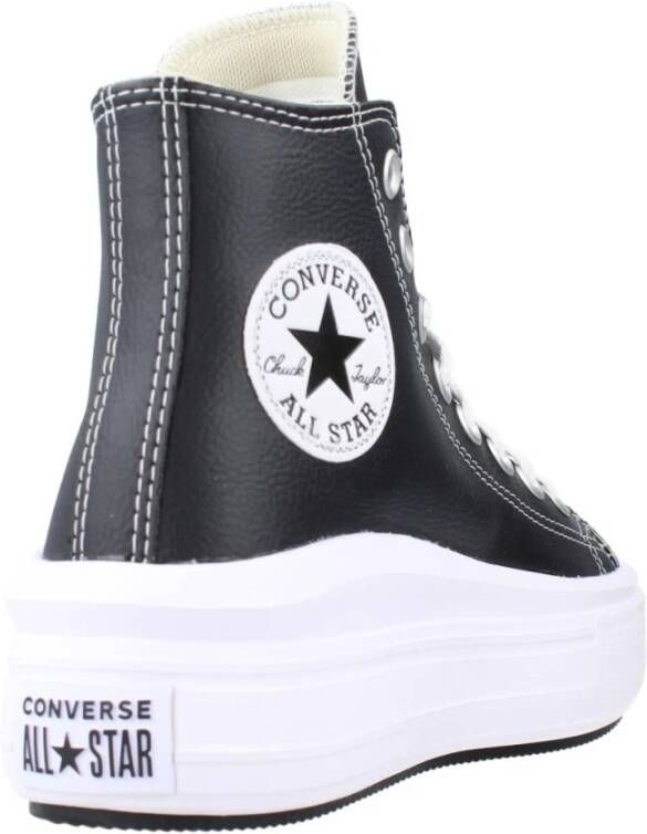 Converse Stijlvolle Hoge Top Sneakers Black Dames