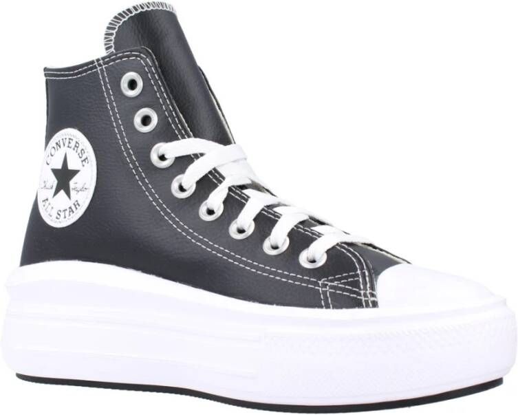 Converse Stijlvolle Hoge Top Sneakers Black Dames