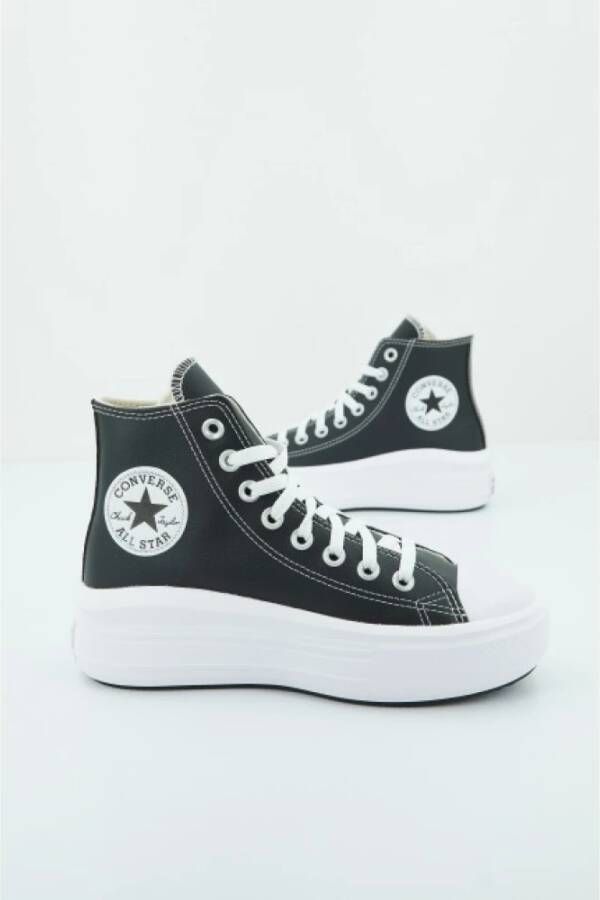 Converse Stijlvolle Hoge Top Sneakers Black Dames