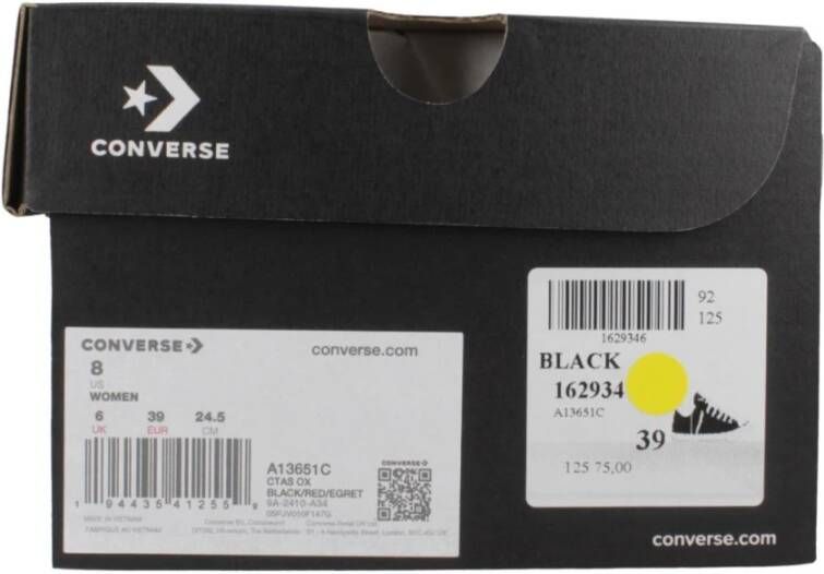 Converse Stijlvolle Sneakers voor All Star Fans Black Dames