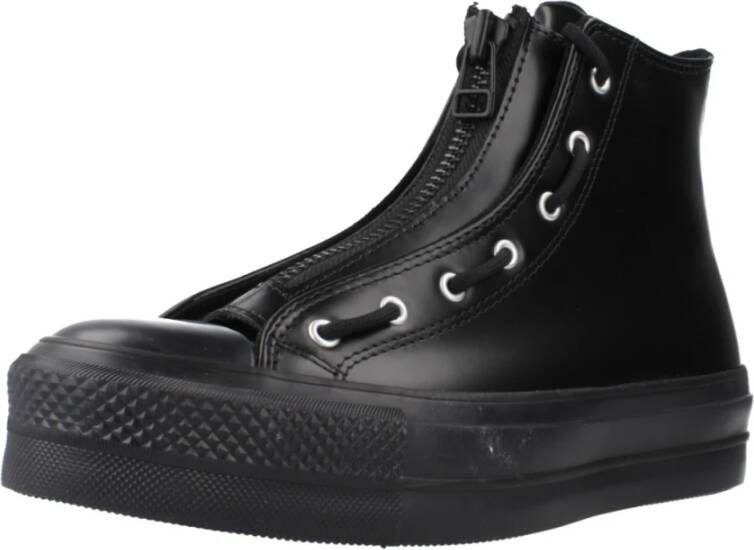 Converse Stijlvolle Veterschoenen voor Vrouwen Black Dames