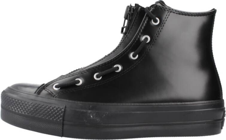 Converse Stijlvolle Veterschoenen voor Vrouwen Black Dames