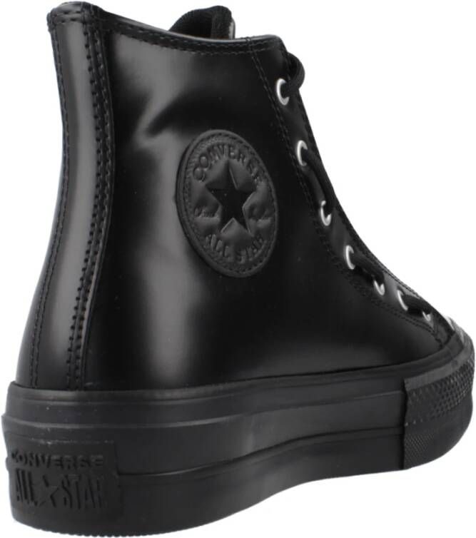 Converse Stijlvolle Veterschoenen voor Vrouwen Black Dames