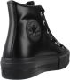 Converse Chuck Taylor All Star Lift Hi Sneakers Dames Zwart - Thumbnail 5