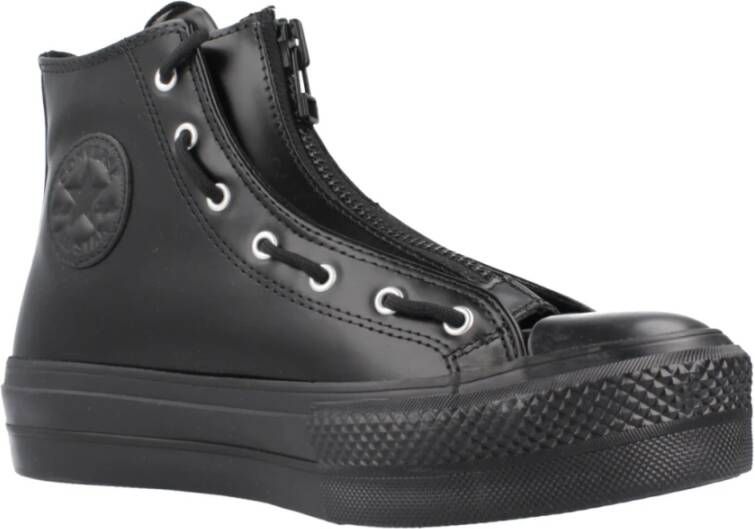 Converse Stijlvolle Veterschoenen voor Vrouwen Black Dames