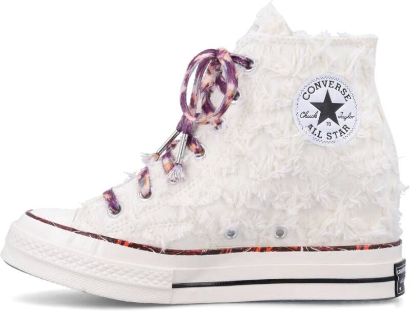 Converse Stijlvolle Wedge Sneakers Samenwerking White Heren