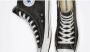 Converse Chuck Taylor All Star Hi Hoge sneakers Leren Sneaker Zwart - Thumbnail 25