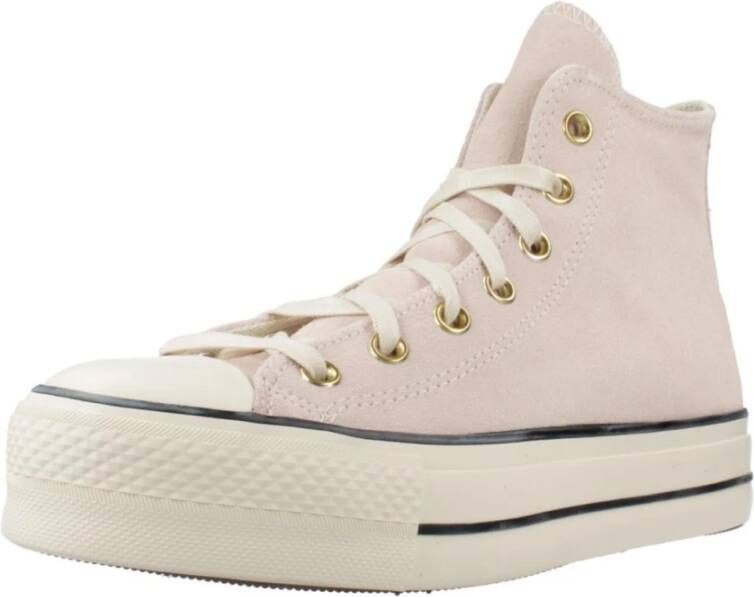 Converse Verhoogde All Star Sneakers Pink Dames