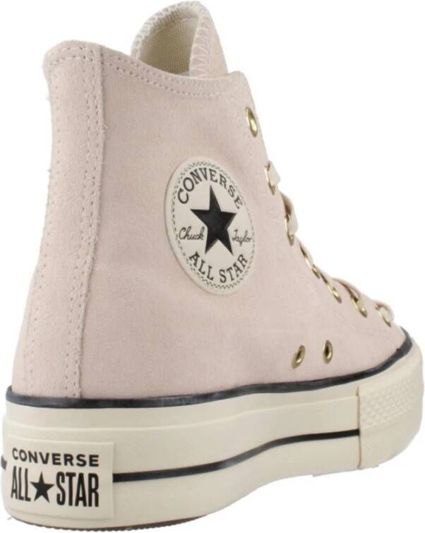 Converse Verhoogde All Star Sneakers Pink Dames