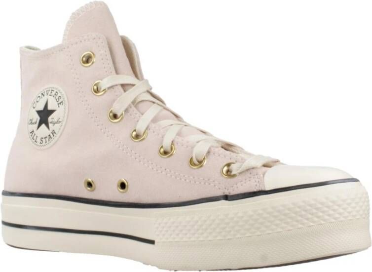 Converse Verhoogde All Star Sneakers Pink Dames