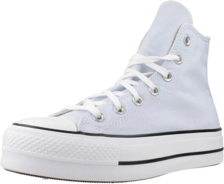 Converse Verhoogde Canvas Sneakers Blue Dames