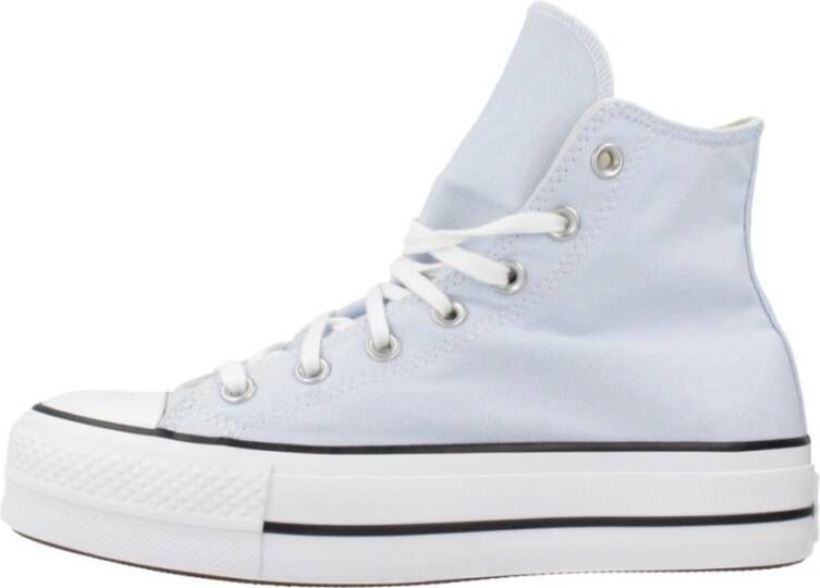 Converse Verhoogde Canvas Sneakers Blue Dames