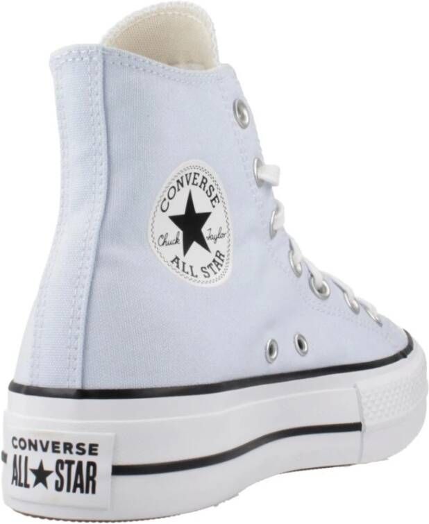 Converse Verhoogde Canvas Sneakers Blue Dames