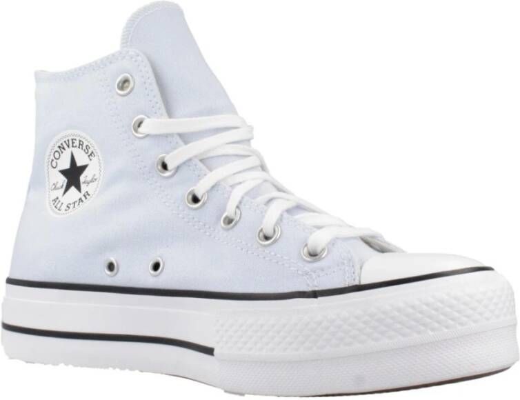 Converse Verhoogde Canvas Sneakers Blue Dames