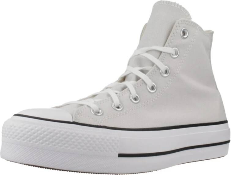 Converse Verhoogde Chuck Taylor All Star Sneakers Gray Dames