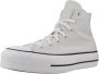 Converse Verhoogde Chuck Taylor All Star Sneakers Gray Dames - Thumbnail 7