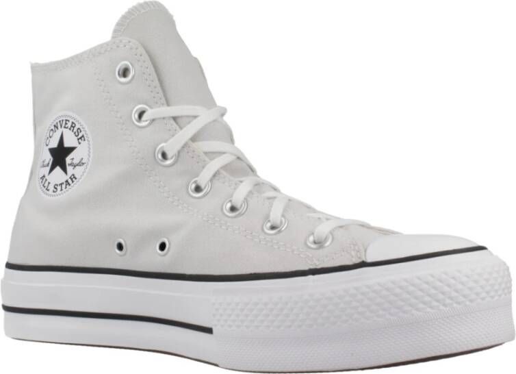 Converse Verhoogde Chuck Taylor All Star Sneakers Gray Dames