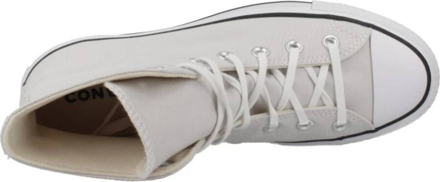 Converse Verhoogde Chuck Taylor All Star Sneakers Gray Dames