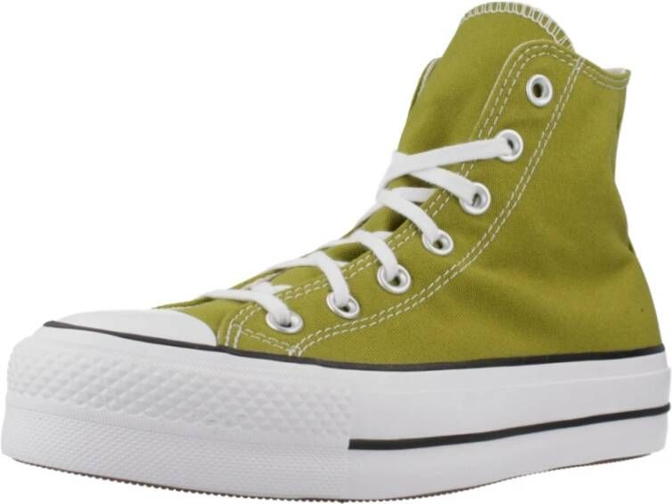 Converse Verhoogde Chuck Taylor All Star Sneakers Green Dames