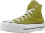 Converse Verhoogde Chuck Taylor All Star Sneakers Green Dames - Thumbnail 6