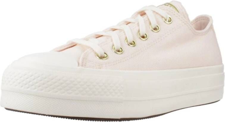 Converse Verhoogde Chuck Taylor All Star Sneakers Pink Dames