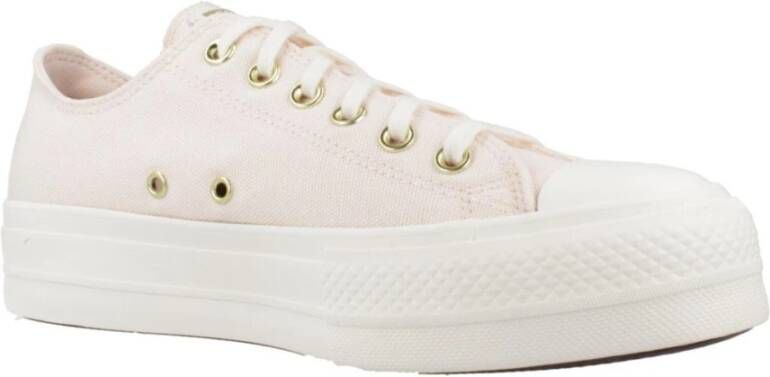 Converse Verhoogde Chuck Taylor All Star Sneakers Pink Dames