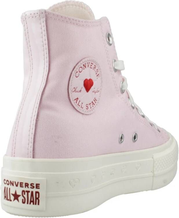 Converse Verhoogde Chuck Taylor All Star Sneakers Pink Dames