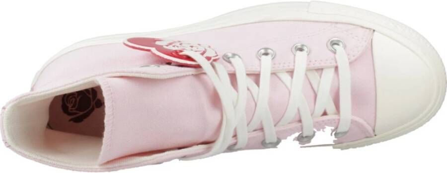 Converse Verhoogde Chuck Taylor All Star Sneakers Pink Dames