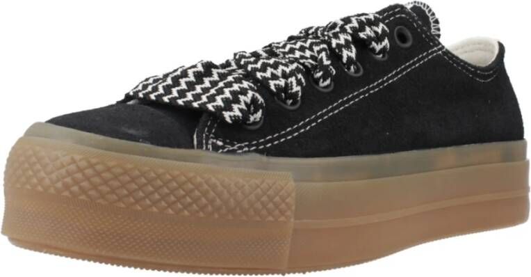 Converse Verhoogde Chuck Taylor Sneakers Black Dames