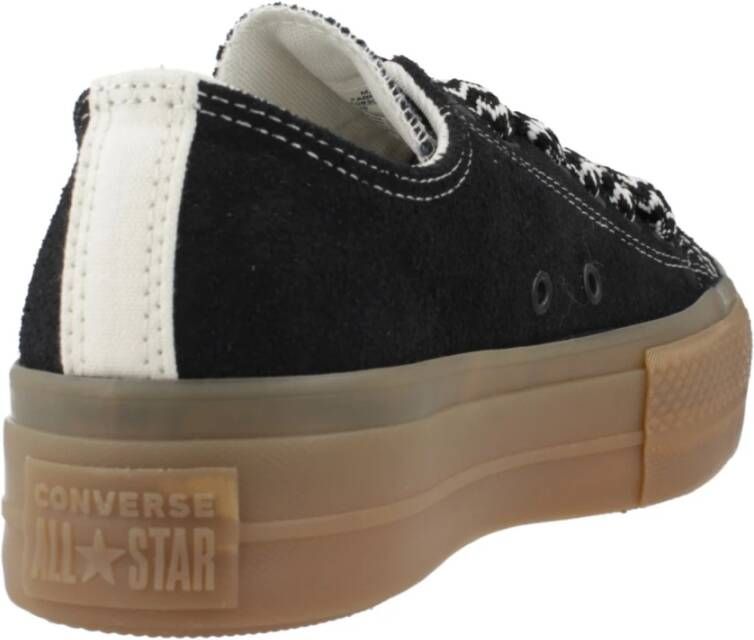 Converse Verhoogde Chuck Taylor Sneakers Black Dames