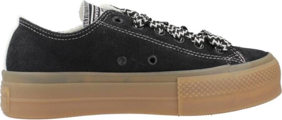 Converse Verhoogde Chuck Taylor Sneakers Black Dames