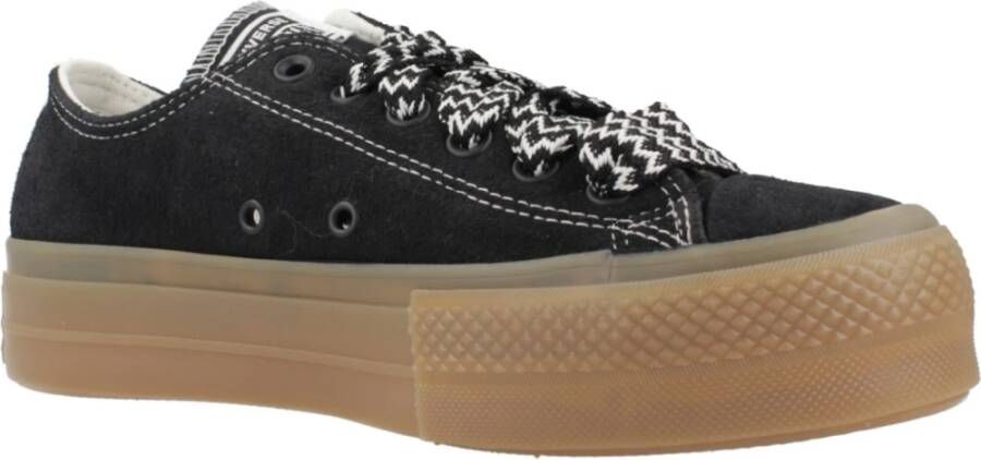 Converse Verhoogde Chuck Taylor Sneakers Black Dames