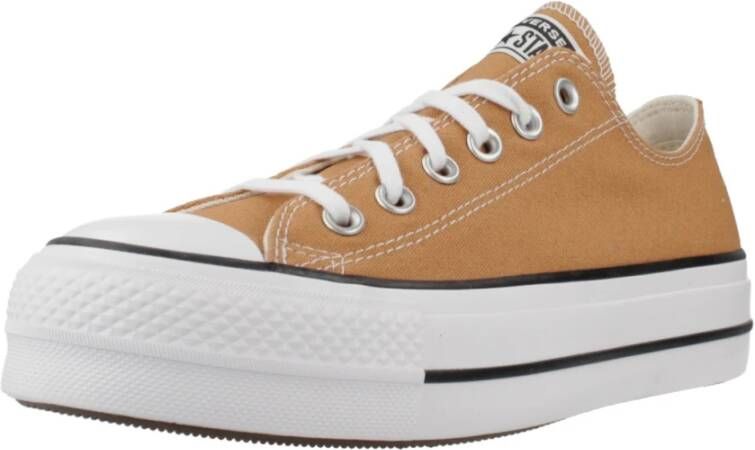 Converse Verhoogde Chuck Taylor Sneakers Brown Dames