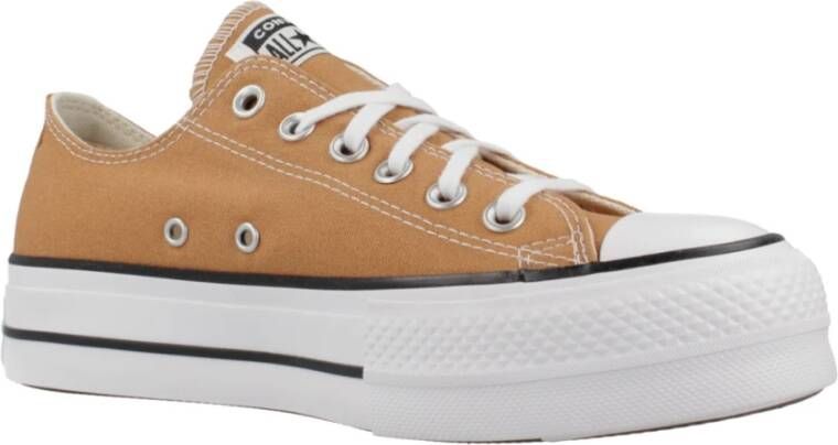 Converse Verhoogde Chuck Taylor Sneakers Brown Dames