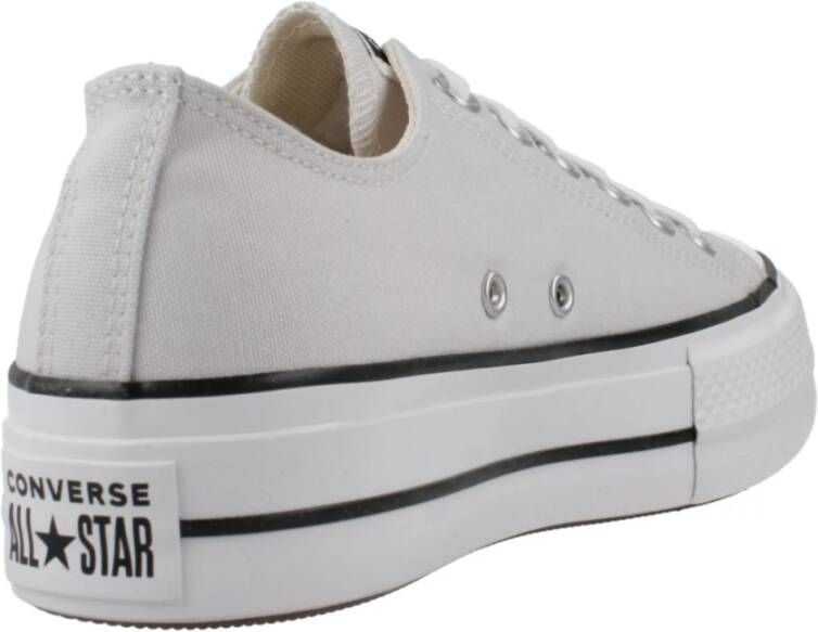 Converse Verhoogde Chuck Taylor Sneakers Gray Dames