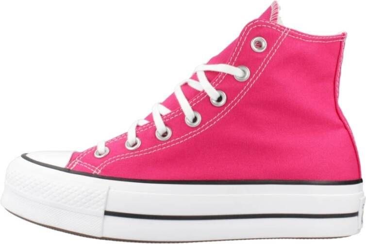 Converse Verhoogde Chuck Taylor Sneakers Pink Dames