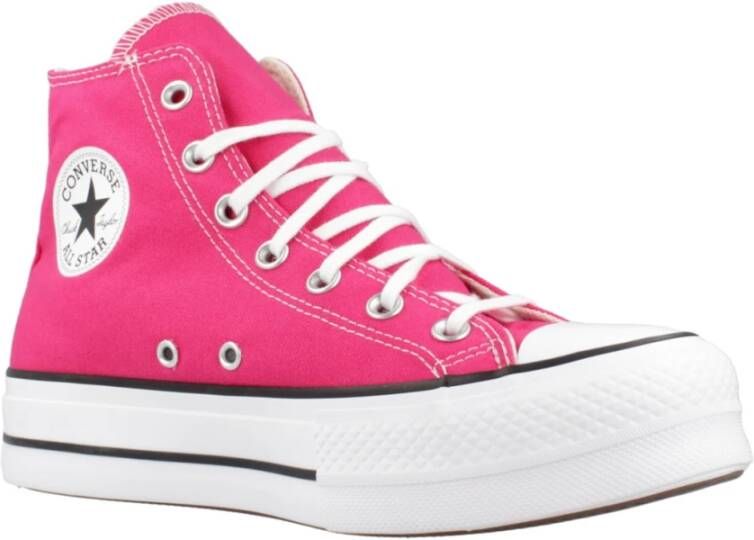 Converse Verhoogde Chuck Taylor Sneakers Pink Dames