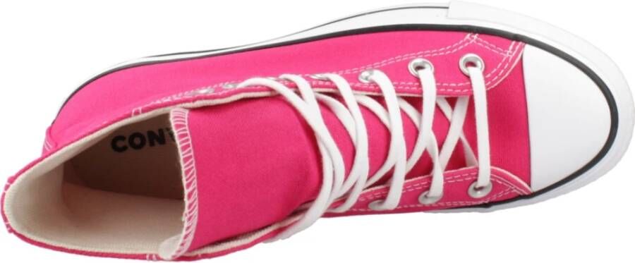 Converse Verhoogde Chuck Taylor Sneakers Pink Dames