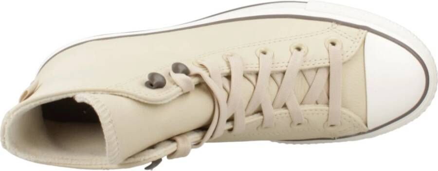 Converse Verhoogde Hi-Top Sneakers Beige Dames