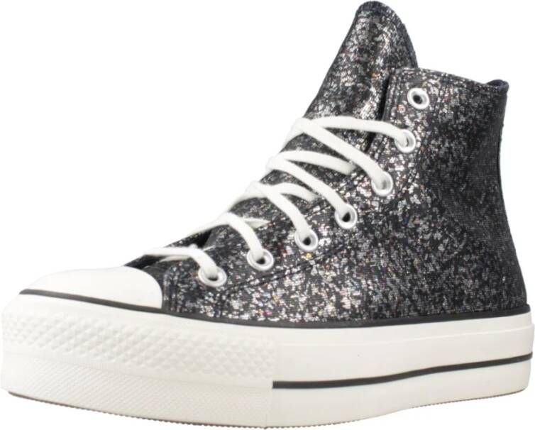 Converse Verhoogde Hi-Top Sneakers Gray Dames