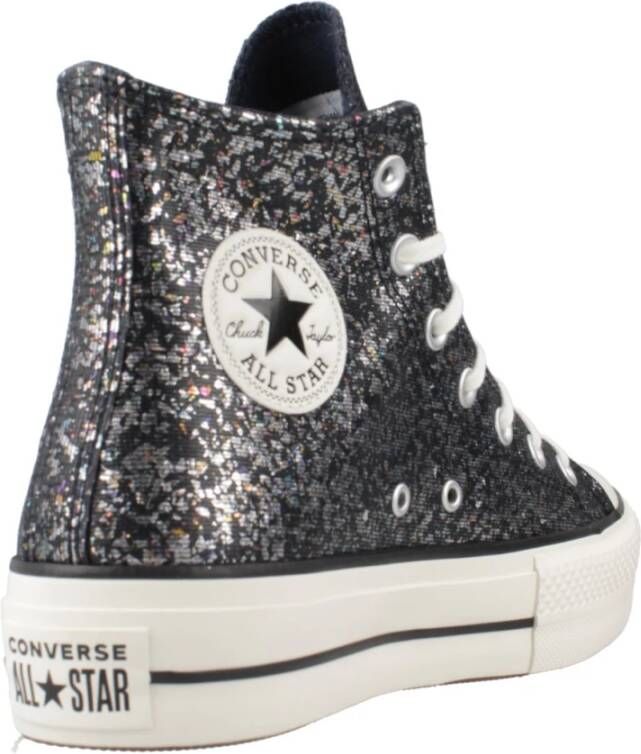 Converse Verhoogde Hi-Top Sneakers Gray Dames