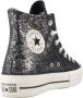 Converse Chuck Taylor All Star Lift Hi Sneakers Dames Blauw - Thumbnail 4