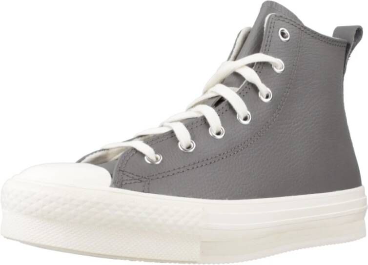 Converse Verhoogde Hi-Top Sneakers Gray Dames